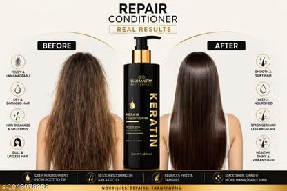 Biomantra Keratin Repair Conditioner for Dry & Damaged Hair 200ml