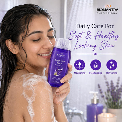 Fresh Morning Body Wash Combo Pack of 4 | Mint, Aqua, Charcoal & Aloe Vera | Refreshing Daily Shower Gel | Suitable for All Skin Types | 100ml Each